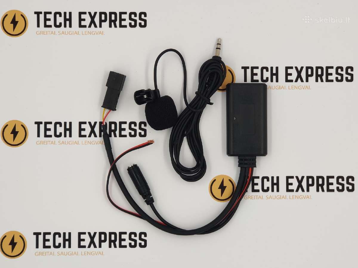 Bmw e39 e53 e46 ir kt Adapteris iš aux į bluetooth