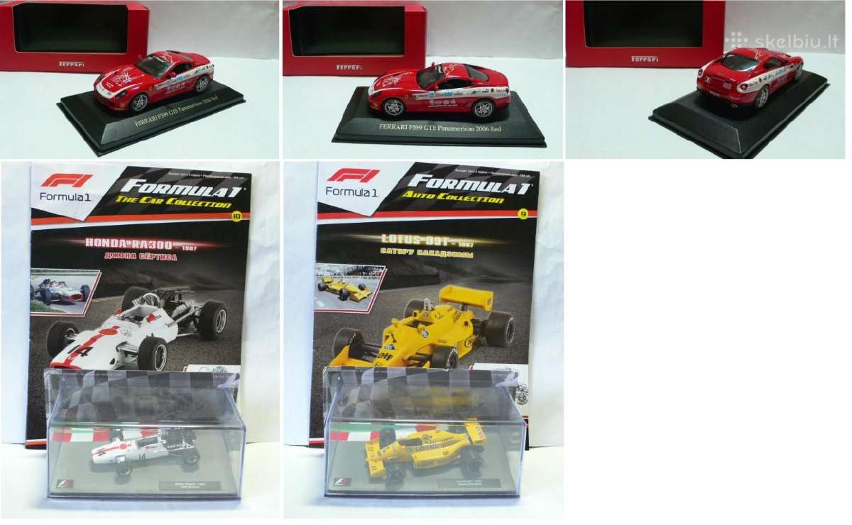 Ferrari ir Formulės 1 modeliukai - nuotraukos Nr. 8