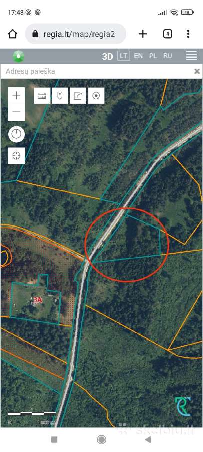 Parduodamas 0,82ha žemės ūkio paskirties sklypas - nuotraukos Nr. 9