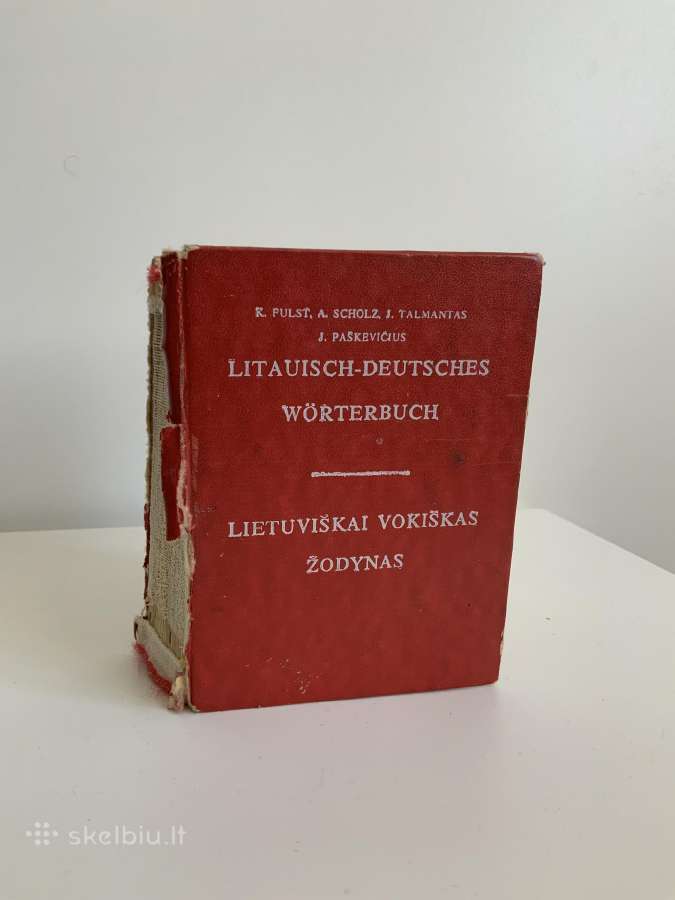 Knyga - Lietuviškai vokiškas žodynas