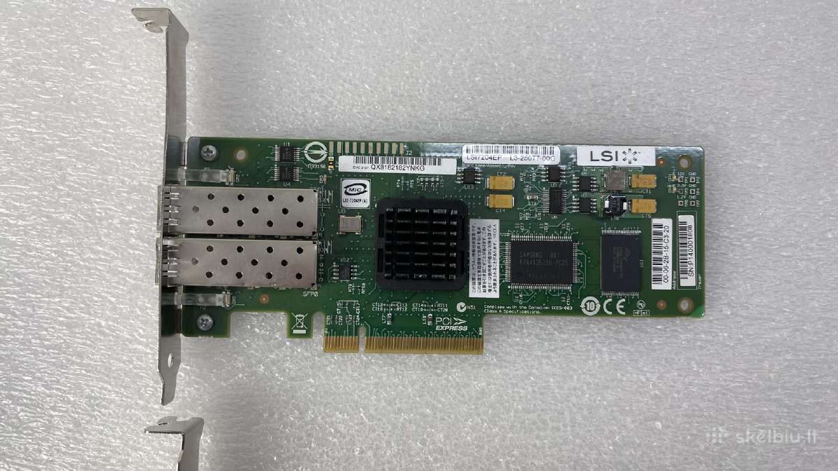 Apple Xserve/macpro Dual 4gb Fiber Fibre Channel - nuotraukos Nr. 3