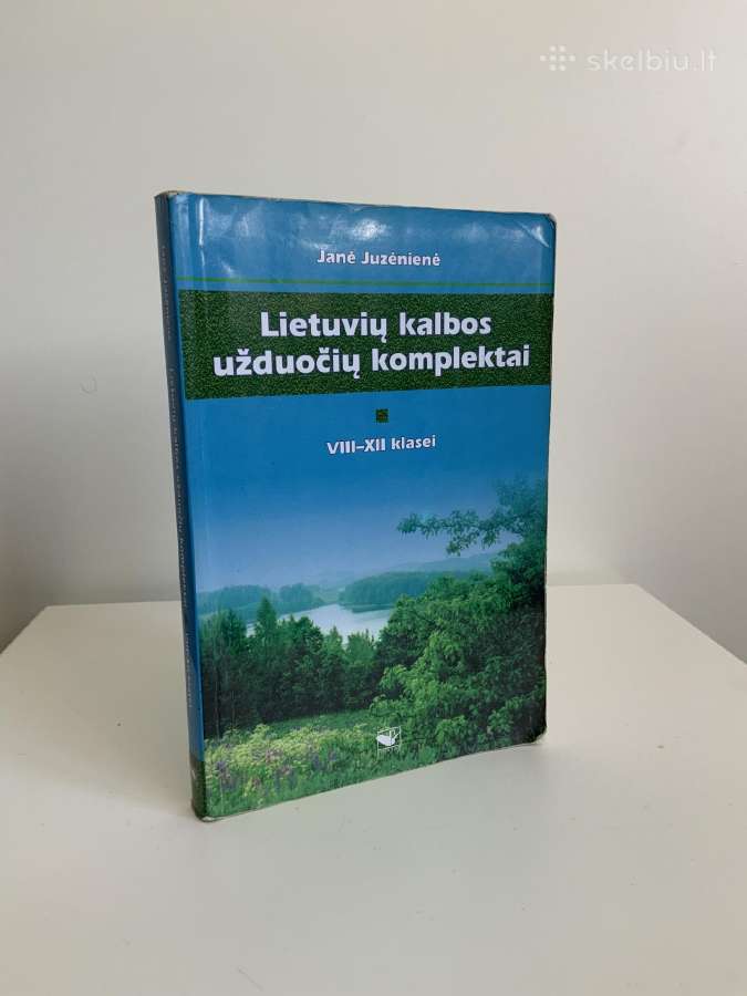 Knyga - Lietuvių kalbos užduočių komplektai