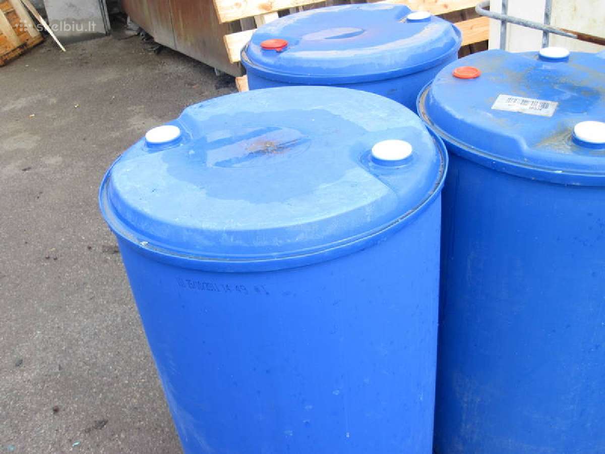 Talpos ibc 1000 litru 200ltr konteineriai. - nuotraukos Nr. 2
