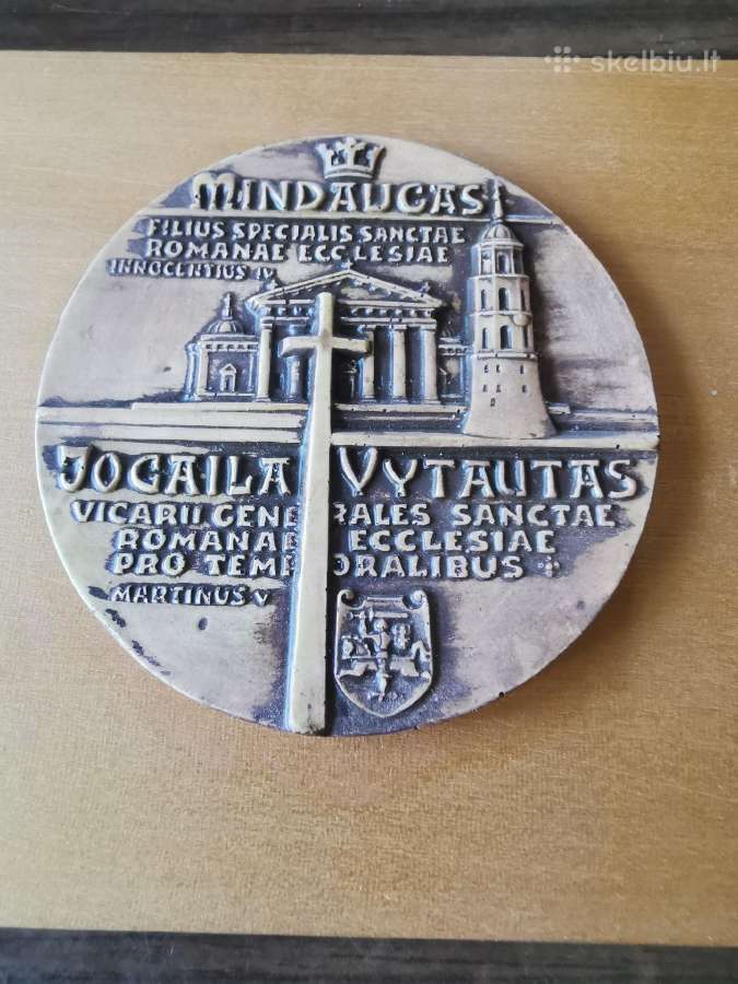 Lietuvos krikščionybės jubiliejaus medalis - nuotraukos Nr. 2