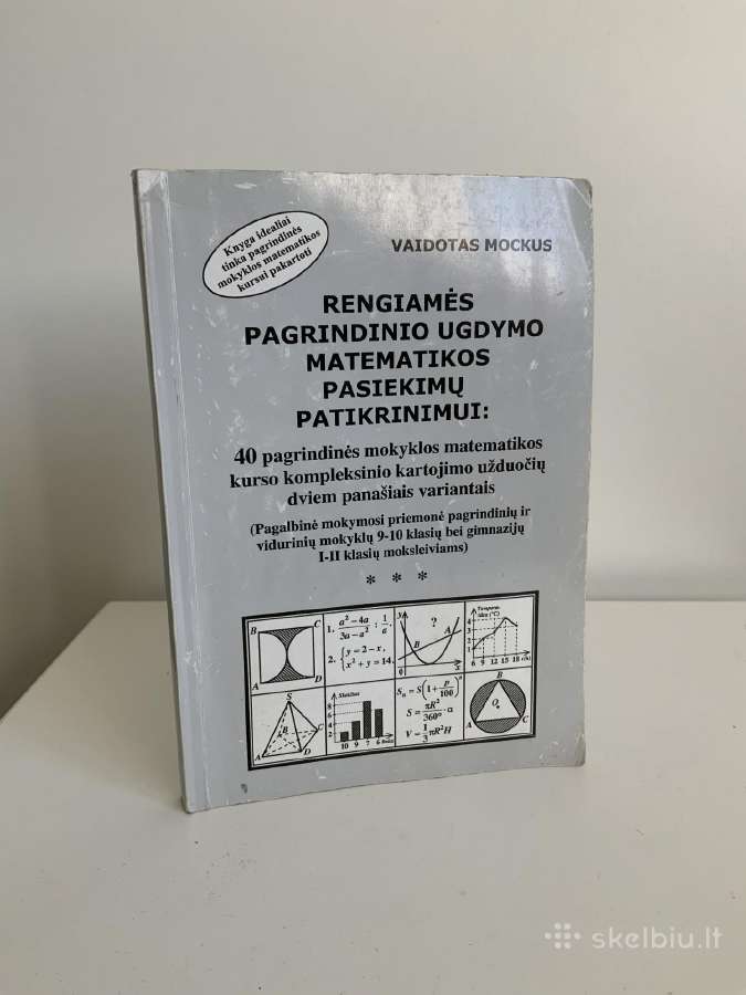 Knyga - Matematikos pasiekimo patikrinimas