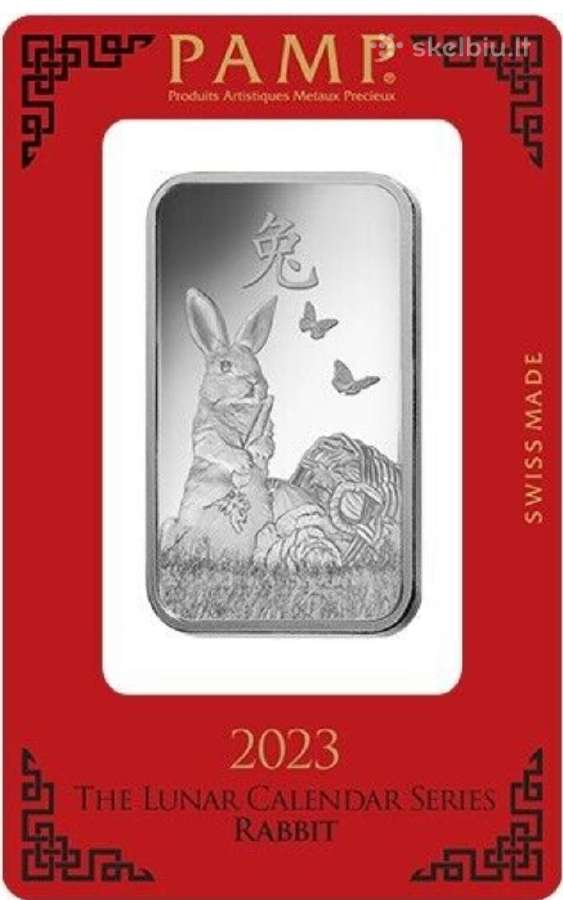 P.a.m.p. 2022 m Tigro metai 1oz Sdabras - nuotraukos Nr. 3