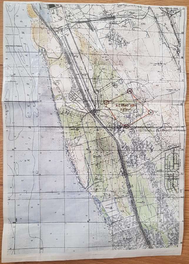 Topografinis žemėlapis Klaipėdos apylinkės