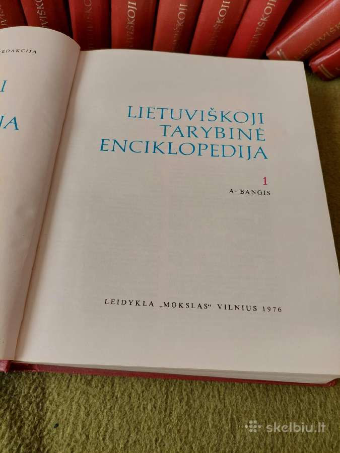 Lietuviškoji tarybinė enciklopedija - nuotraukos Nr. 2