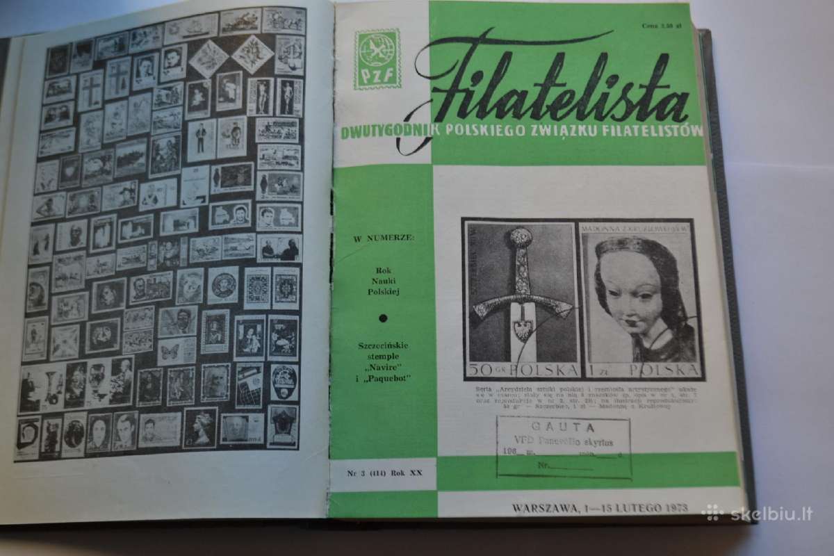Filatelija 1973 m.pasto zenklai - nuotraukos Nr. 2