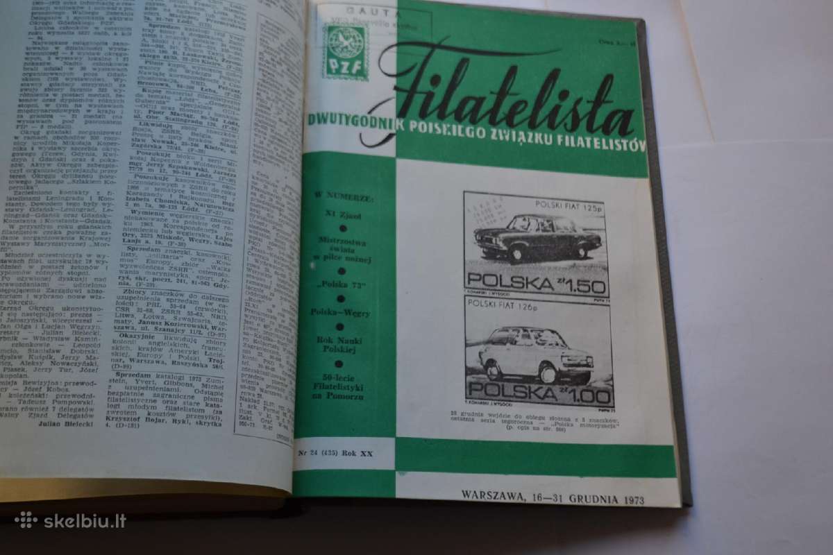 Filatelija 1973 m.pasto zenklai - nuotraukos Nr. 4