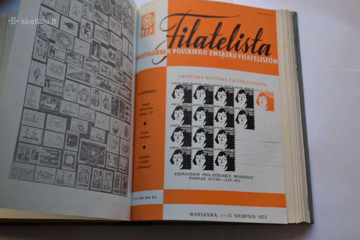 Filatelija 1973 m.pasto zenklai - nuotraukos Nr. 10