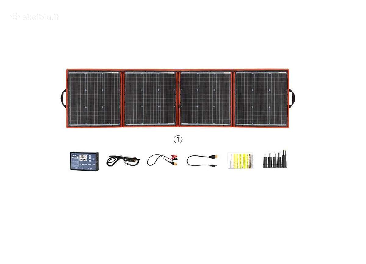 Sulankstomas saulės baterijos komplektas 160w - nuotraukos Nr. 9