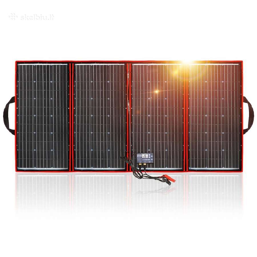 Sulankstomas saulės baterijos komplektas 160w - nuotraukos Nr. 4
