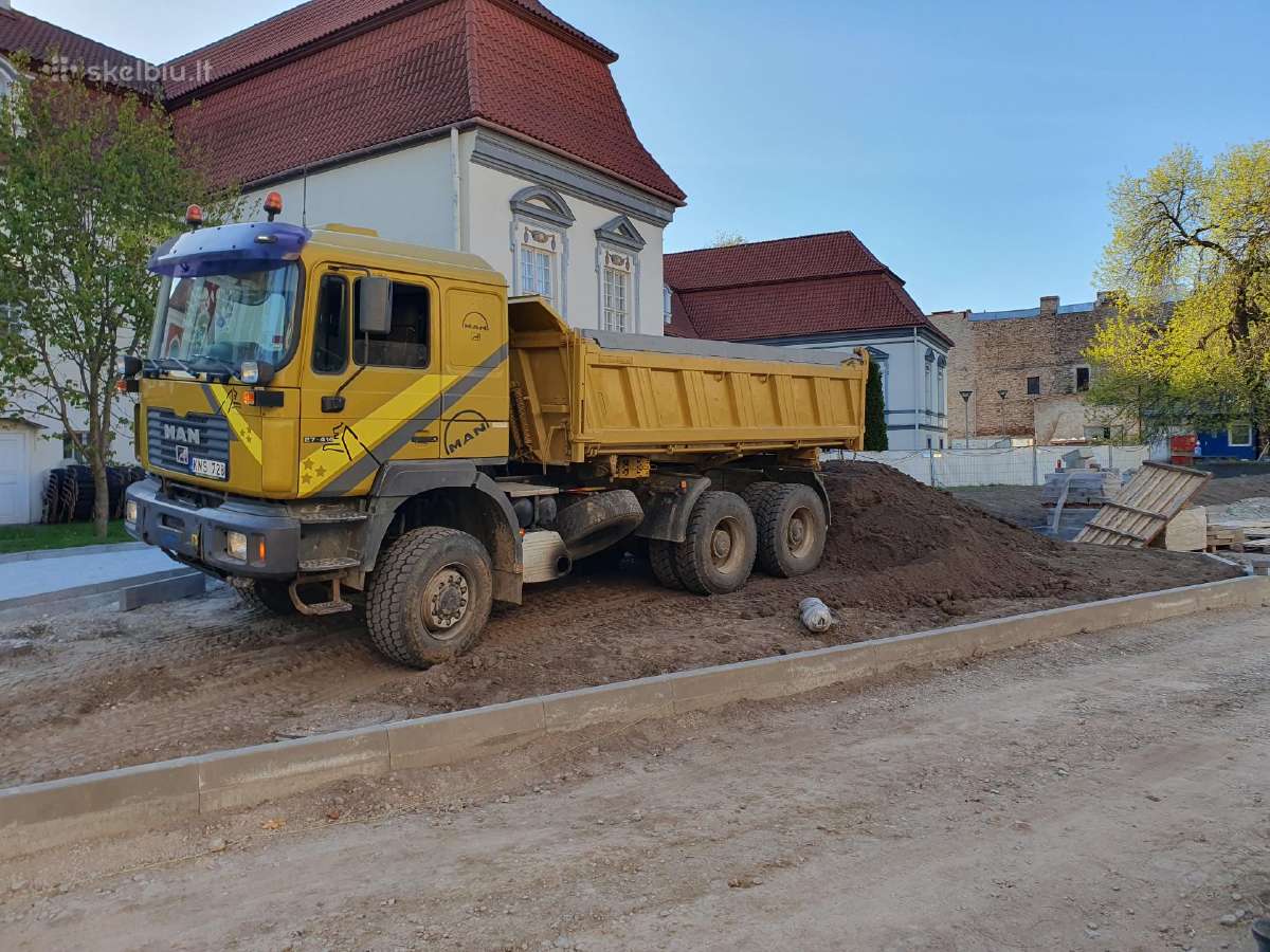 Dolomito akmensskalda smėlis gruntas žvirgždas4/16 - nuotraukos Nr. 8