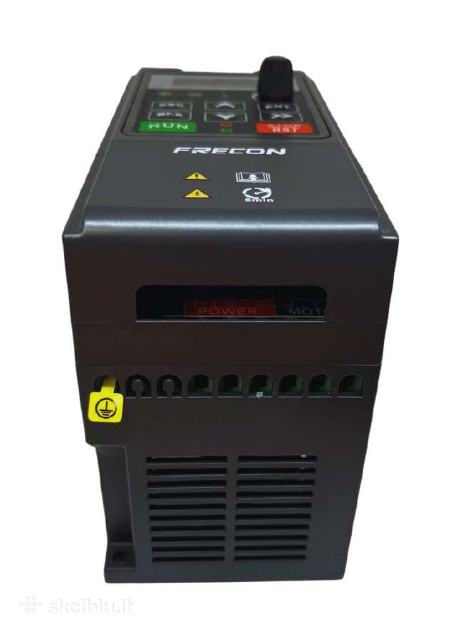 Dažnio keitikliai. Dažnio keitiklis 0.75 kw 380v - nuotraukos Nr. 4