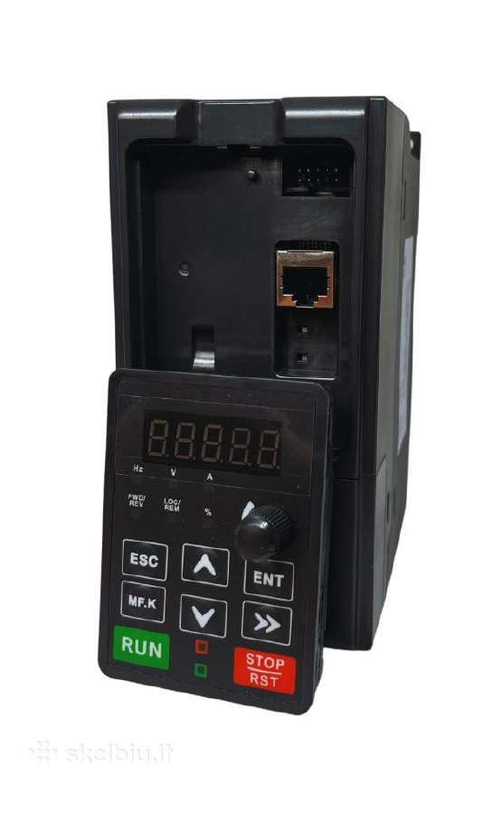 Dažnio keitikliai. Dažnio keitiklis 0.75 kw 380v - nuotraukos Nr. 3