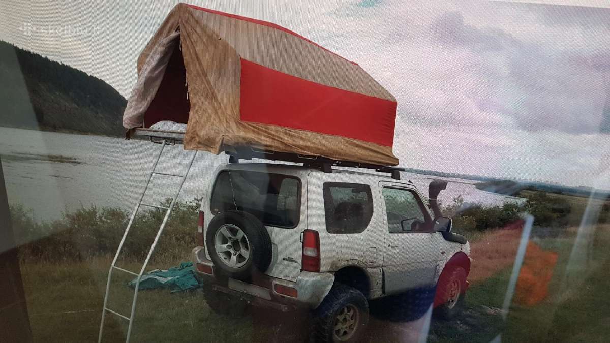 Automobilio stogo palapinė bagazine - nuotraukos Nr. 35