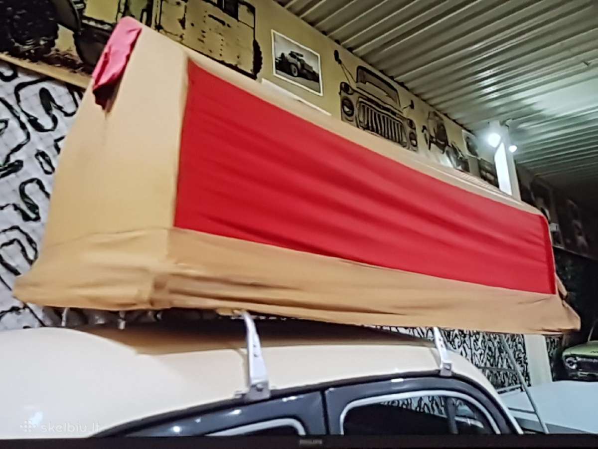 Automobilio stogo palapinė bagazine - nuotraukos Nr. 8