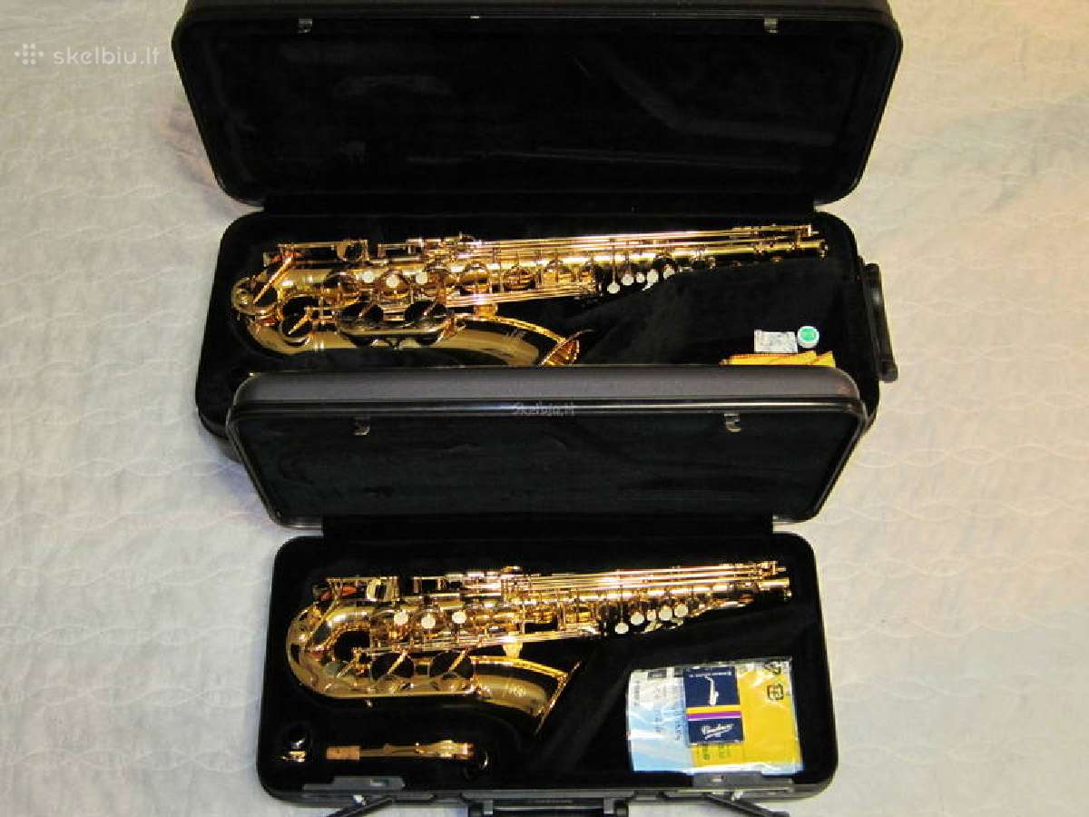 Saksofonas yamaha beveik naujas