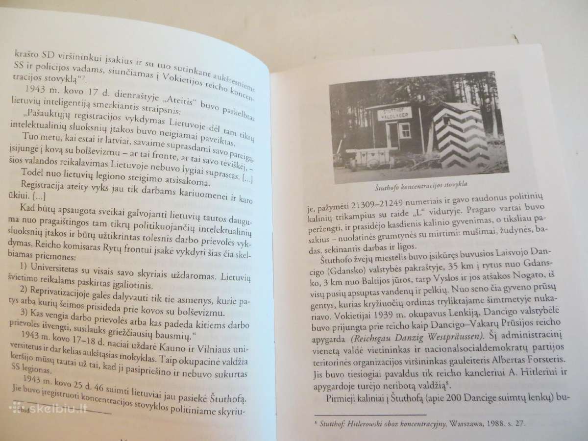 Knyga Pragaro vartai Štuthofas, A. Rupšienė 1998 - nuotraukos Nr. 6