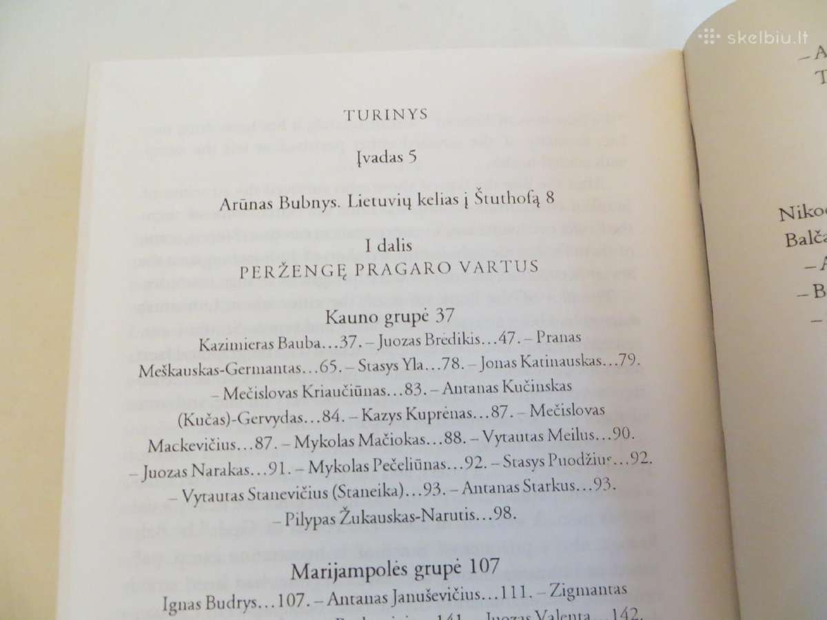 Knyga Pragaro vartai Štuthofas, A. Rupšienė 1998 - nuotraukos Nr. 21