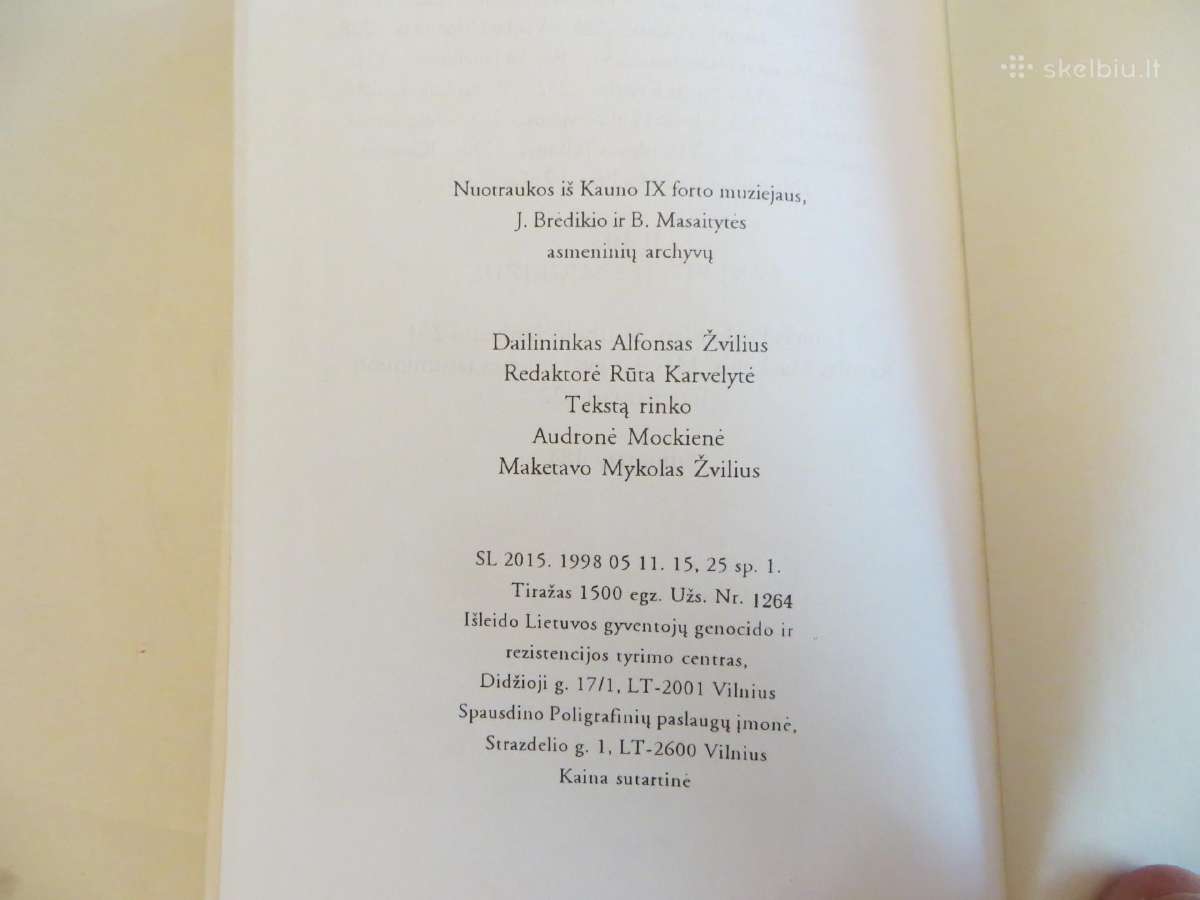 Knyga Pragaro vartai Štuthofas, A. Rupšienė 1998 - nuotraukos Nr. 24