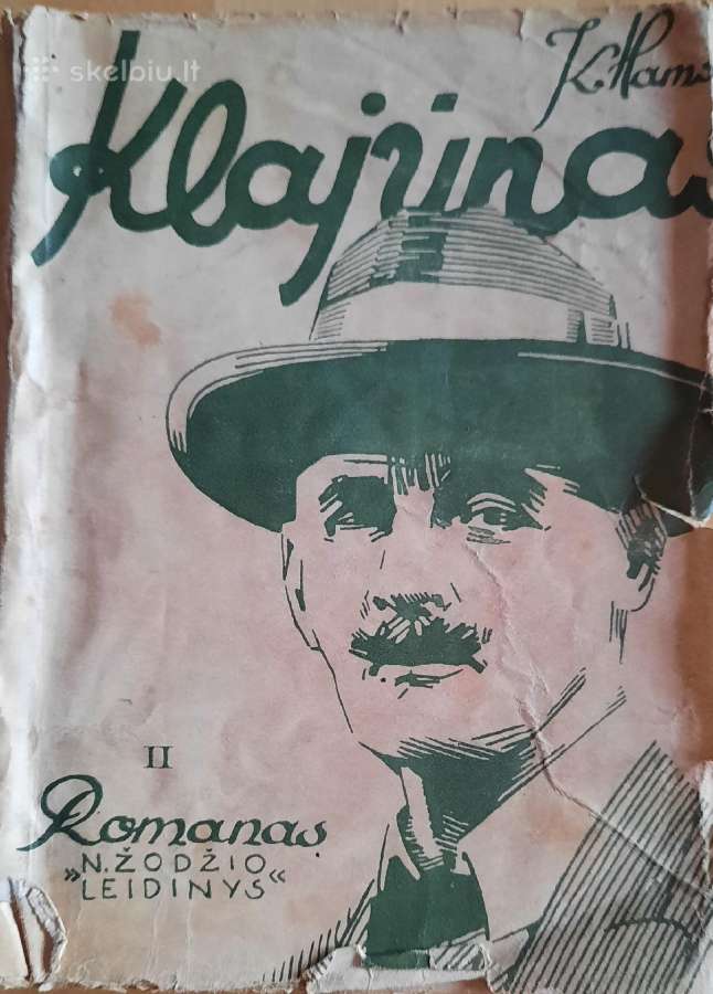 Antikvarinės Hamsun K. Klajūnai 1 ir 2 t. 1930 m. - nuotraukos Nr. 3