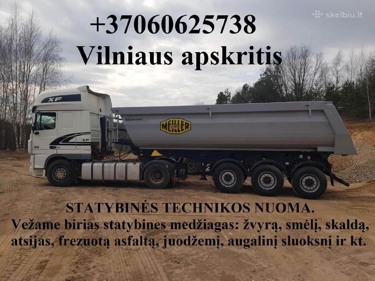 Vežame žvyrą, smėlį, skaldą, atsijas, juodžemį - nuotraukos Nr. 8