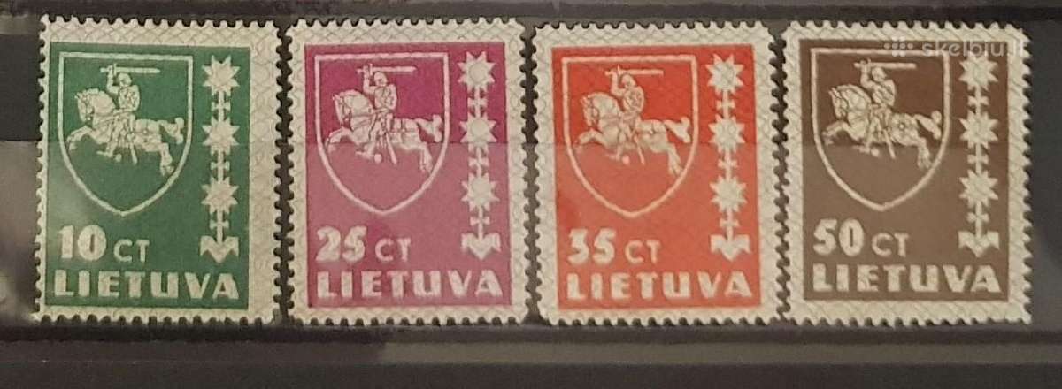 Lietuva 1937 m. Standartukai, svarus