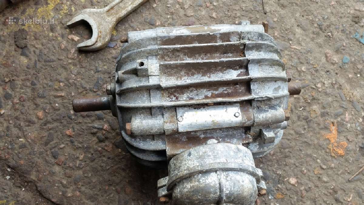 Vokiškas el.variklis 0,5kw 1380aps - nuotraukos Nr. 2