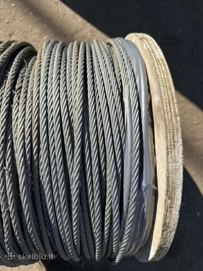Plieninis trosas linas cinkuotas 8 mm