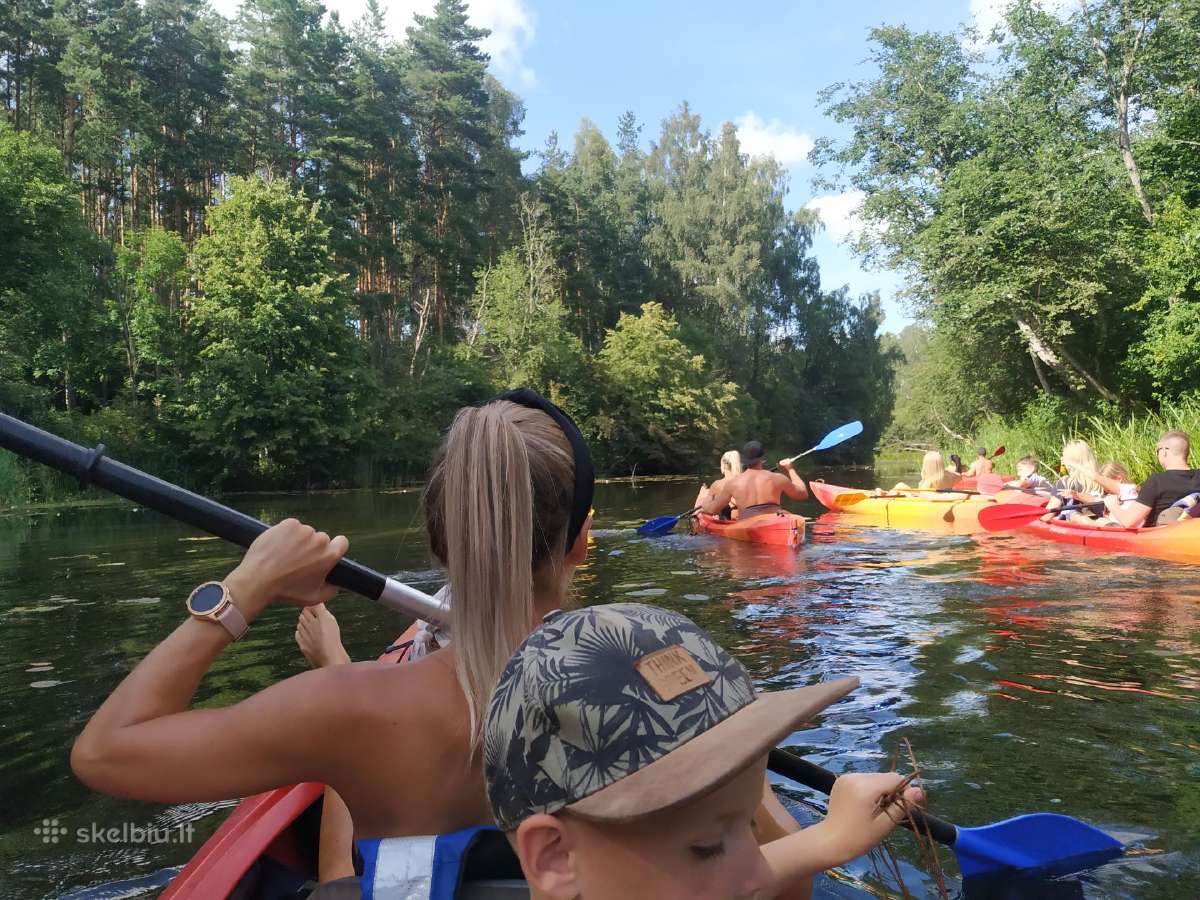 Baidarių nuoma, Lėvens upe, sodybos nuoma, kubilas