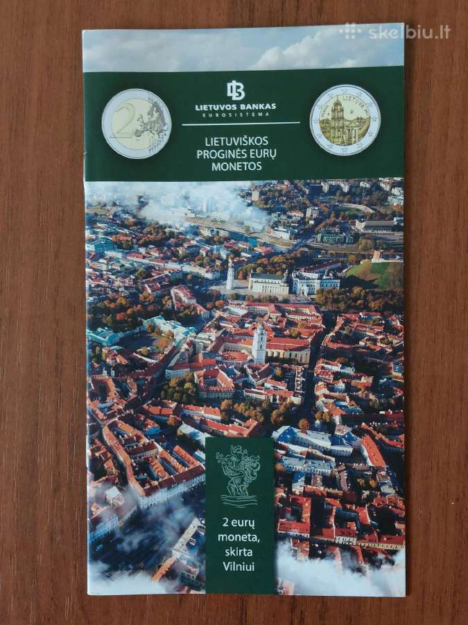 Lank-kas 2 euro 2017 m. ,skirtas Vilniui . - nuotraukos Nr. 3