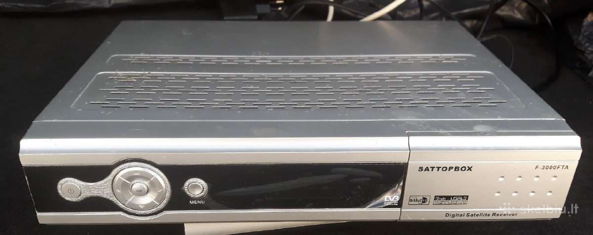 Skaitmeninis palydovinis imtuvas Sattopbox F-3000f