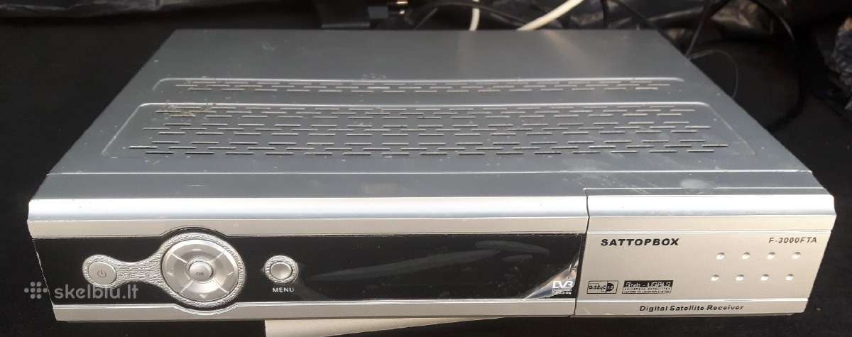 Skaitmeninis palydovinis imtuvas Sattopbox F-3000f