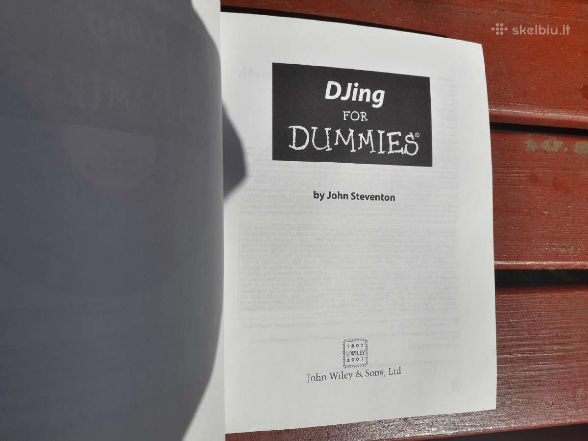 John Stevenson "Djing for Dummies" 2007 year - nuotraukos Nr. 3