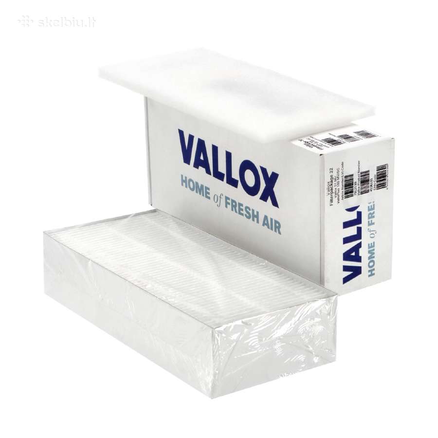 Vallox filtrai už geriausią kainą