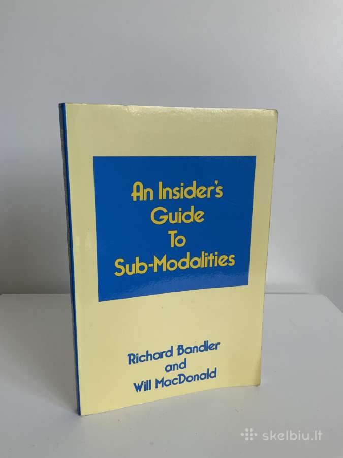 Knyga - Richard Bandler, An insiders guide