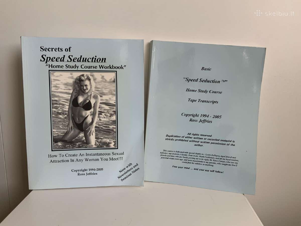 Knyga - Secrets of speed Seduction