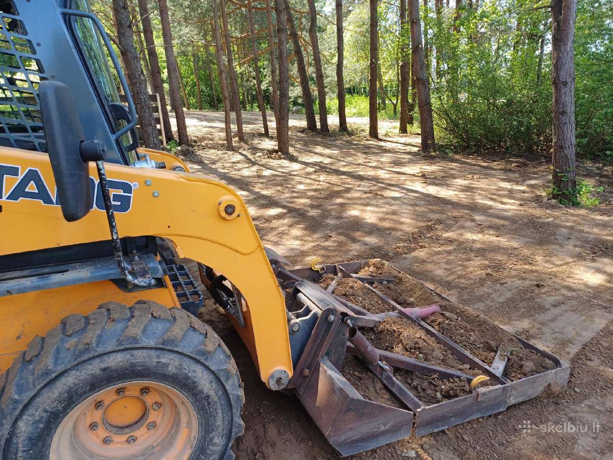 Bobcat nuoma Kaunas , Bobkat lyginimo darbai Kaune - nuotraukos Nr. 11