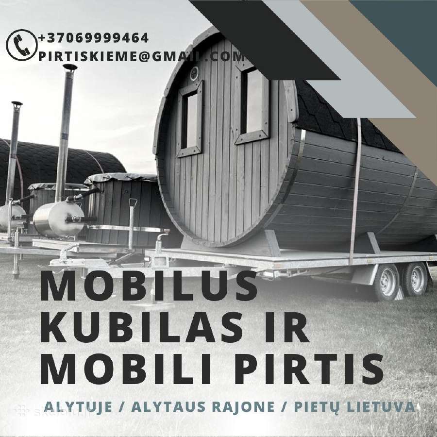 Mobili pirtis ! mobilus Kubilas ! Nuoma - nuotraukos Nr. 8