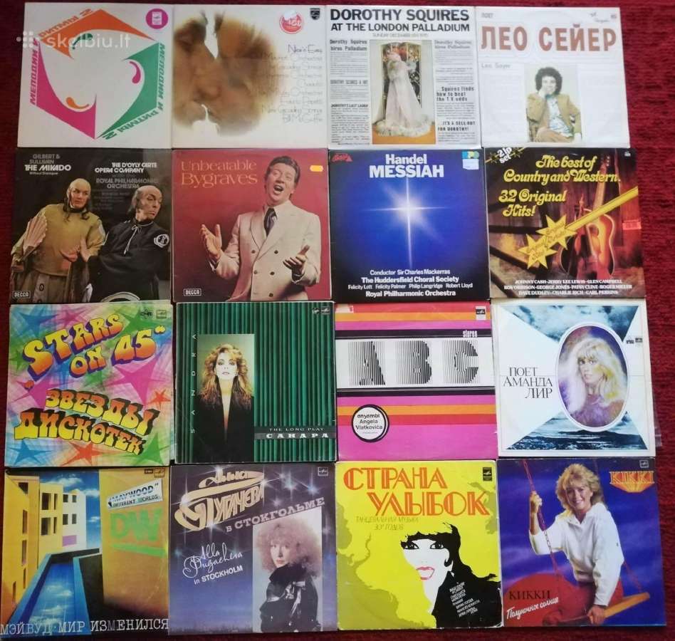 Anglu kalba vinilines plokšteles - nuotraukos Nr. 2