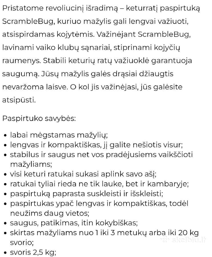 Keturratis paspirtukas - nuotraukos Nr. 4