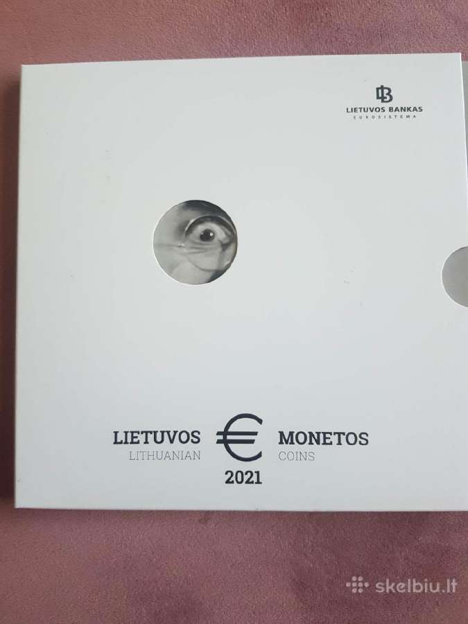 2021 metų eurų monetu rinkinis. - nuotraukos Nr. 3