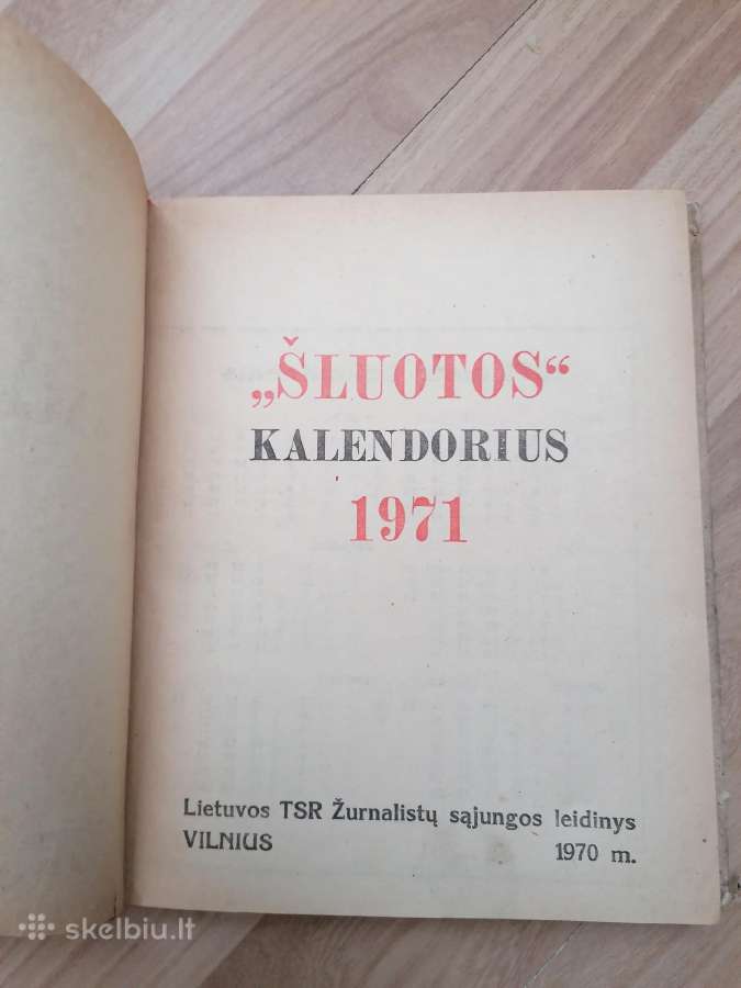 Daug Seni kalendoriai,seimininkes vadovas,moters - nuotraukos Nr. 12