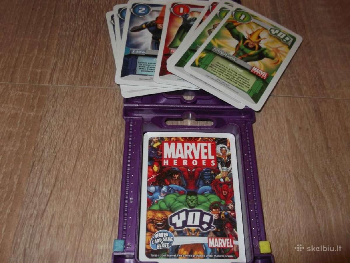 Kortų žaidimai vaikams Marvel, Mag-blast, Laivynas - nuotraukos Nr. 5