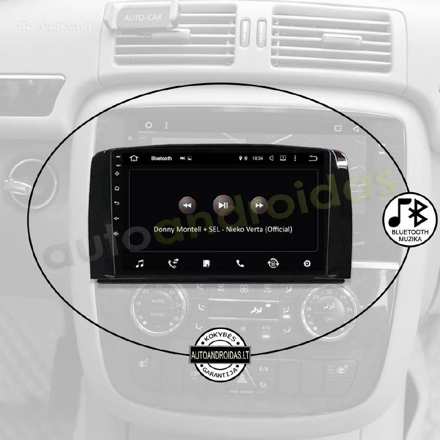 Mercedes R W251 Android multimedia Usb/GPS/WiFi - nuotraukos Nr. 6