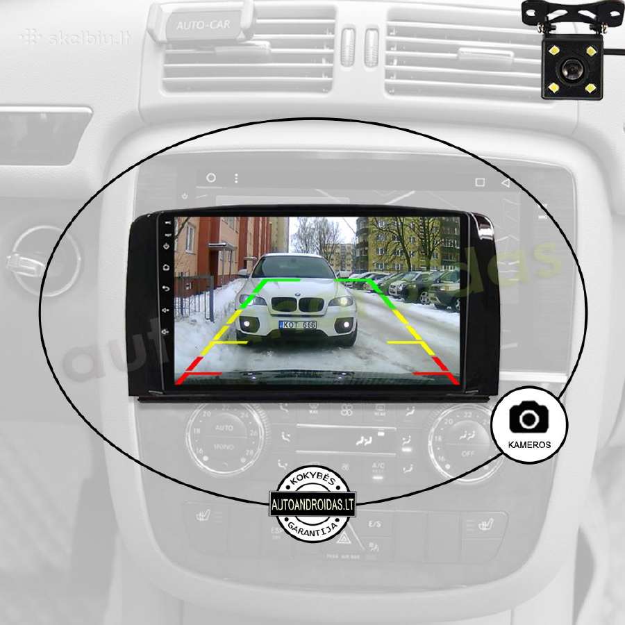 Mercedes R W251 Android multimedia Usb/GPS/WiFi - nuotraukos Nr. 7
