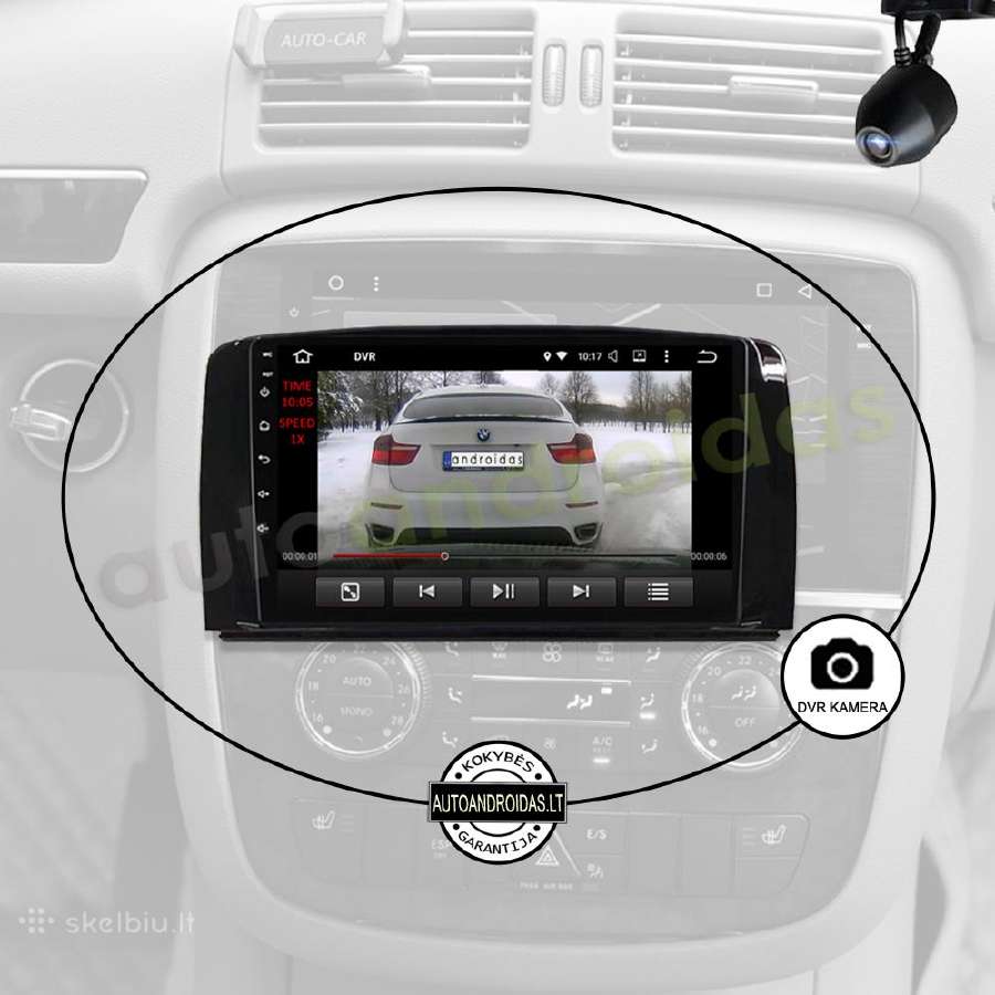 Mercedes R W251 Android multimedia Usb/GPS/WiFi - nuotraukos Nr. 8