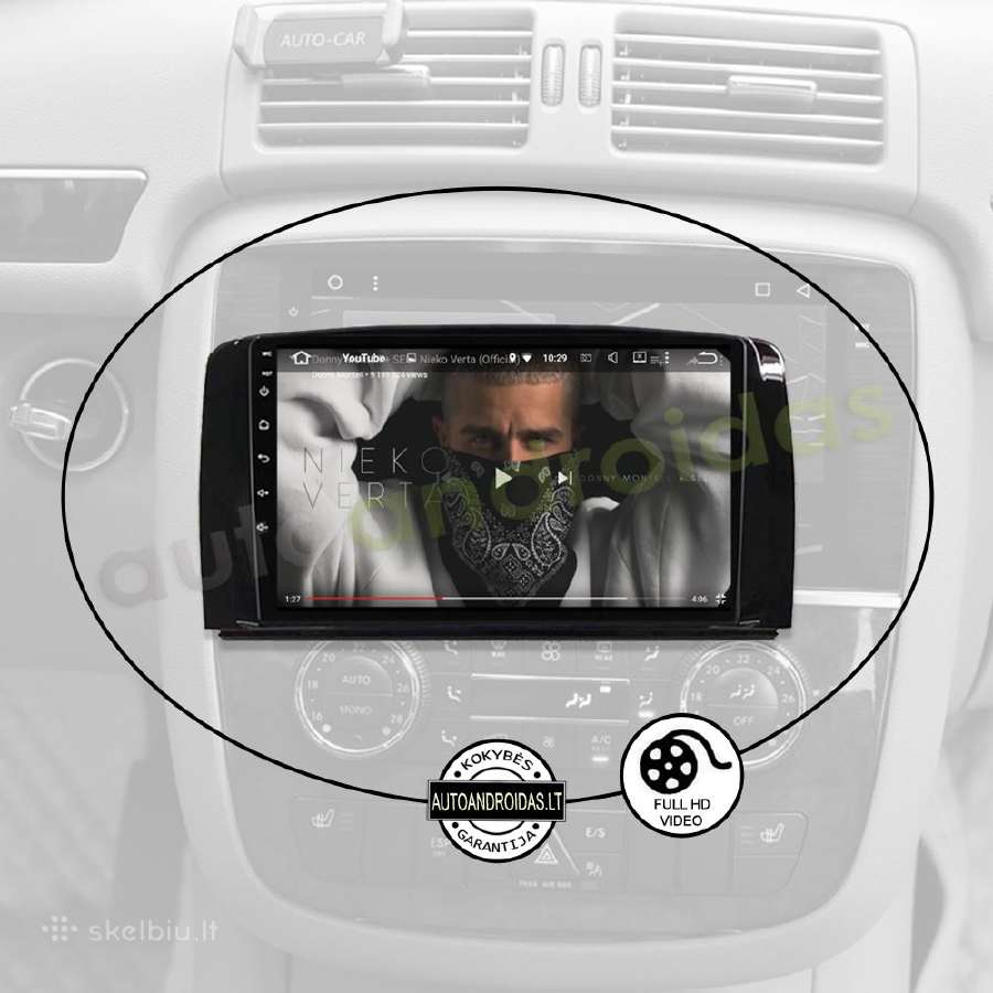 Mercedes R W251 Android multimedia Usb/GPS/WiFi - nuotraukos Nr. 9